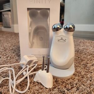 NuFace Trinity Facial Toning Device With Lip And Eye Attachment